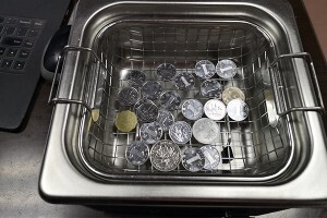 超聲波清洗機(jī)可以洗紀(jì)念幣嗎？